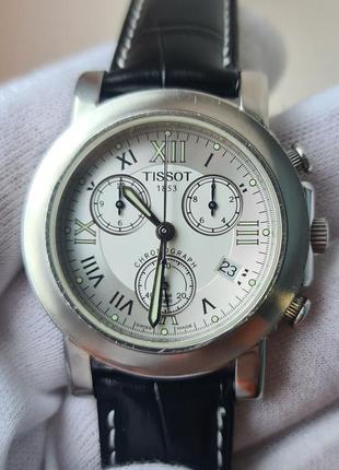 Чоловічий годинник часы tissot t-lord chronograph t162/262 eta 251.262 (27 jew)8 фото