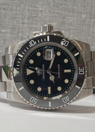 Чоловічий годинник часы addiesdive 40.5мм 200м diver's black нові