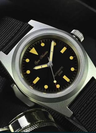 Чоловічий годинник часы san martin automatic yn55 200m sapphire нові