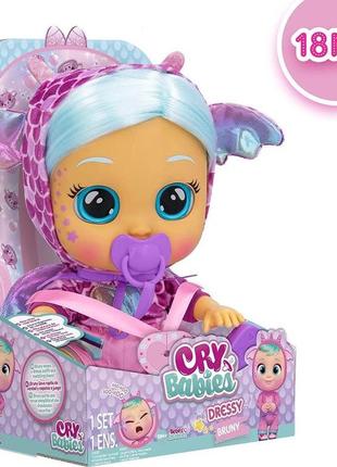 Интерактивная кукла-пупс плакса imc toys cry babies дракончик для девочек