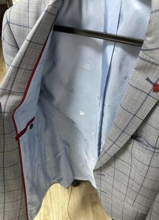 Мужской классический костюм royrobson (slim fit) 48 размер брюки + пиджак3 фото