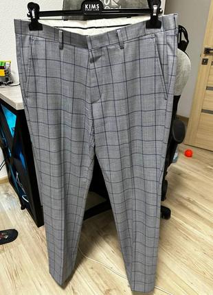 Мужской классический костюм royrobson (slim fit) 48 размер брюки + пиджак9 фото