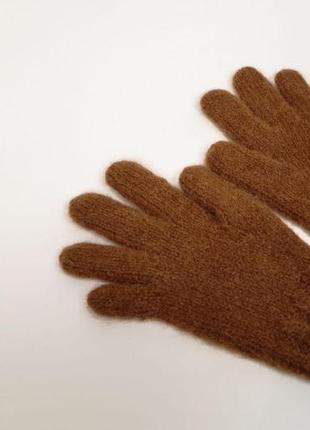 Мужские вязаные перчатки альпака теплые ручная работа3 фото