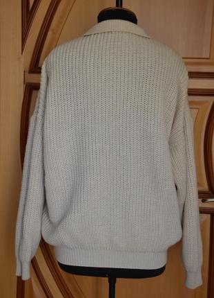 Винтажный шерстяной свитер8 фото