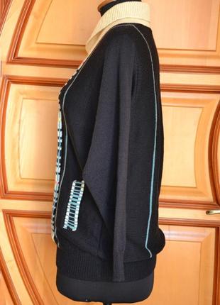 Винтажный шерстяной свитер2 фото