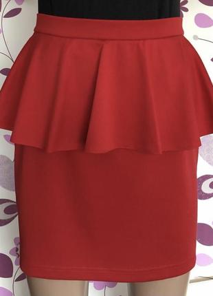 Юбочка с баской