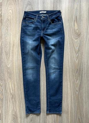 Жіночі оригінальні скіні джинси levis classic mid rise skinny