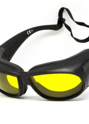 Окуляри global vision outfitter photochromic (yellow) anti-fog, фотохромні жовті2 фото