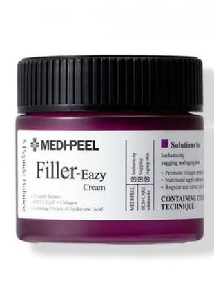 Medi-peel eazy filler cream поживний крем-філер з пептидами та egf від зморшок