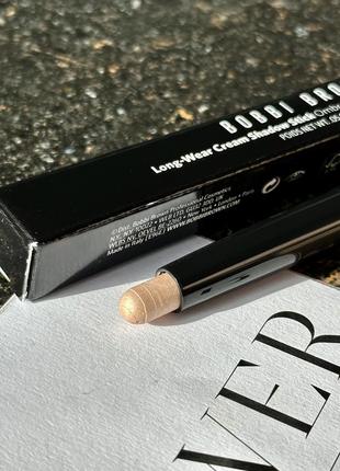 Кремовые тени для век bobbi brown long-wear cream shadow stick truffle