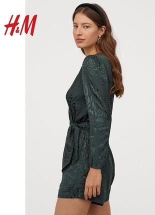 H&m новый комбинезон в анималистический принт xl2 фото