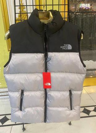 Топова преміум жилетка безрукавка в стилі тнф tnf the north face якісна чоловіча трендова