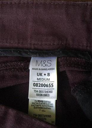 Брюки котоновые джинсы джеггинсы от marks & spencer6 фото