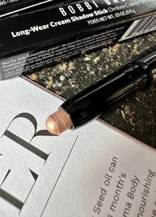 Кремові тіні для повік bobbi brown long-wear cream shadow stick7 фото