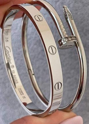 Браслет в золоте и в серебре нержавеющая сталь stainless steel4 фото