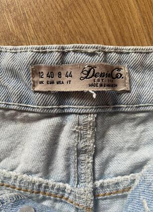 Джинсовые шорты denim co3 фото