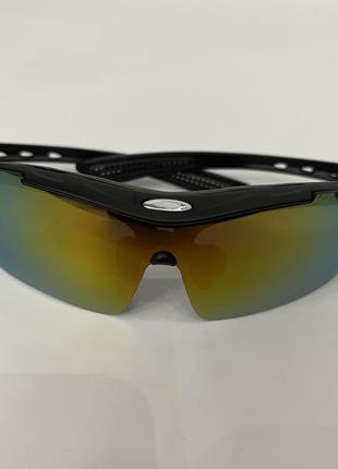 Тактические очки со сменными линзами 6в1 солнцезащитные  очки зсу очки баллистические для стрельбы6 фото