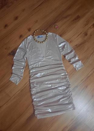 Сексуальное сияющее платье .м, l размер1 фото