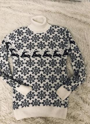 Светр олені, сніжинки, с-м