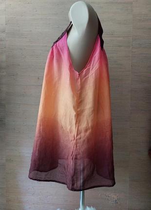 🌺🌟🌸 сверхлегкая блузка туника градиент2 фото