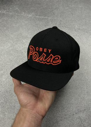 Obey posse кепка бейсболка снепбек