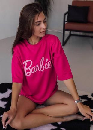 Футболка оверсайз barbie5 фото