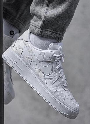 Кроссовки nike air force 1 low sp billie eilish triple white оригинал dz3674-100 original