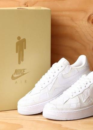 Кроссовки nike air force 1 low sp billie eilish triple white
