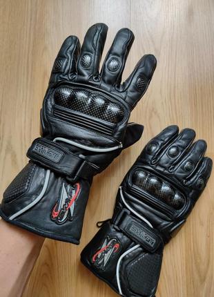Моперчатки swift hipora l-xl кожаные мотоперчатки