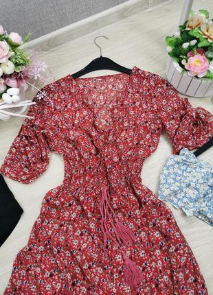 Летнее длинное платье 3