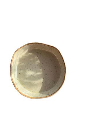 Тарелка суповая декор керамика caramel к-0500-г 500 мл