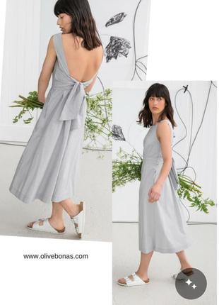 Красивое летнее платье миди в мелкую клетку