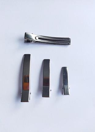 Основа "крокодильчик" 5 см*1 см два усика