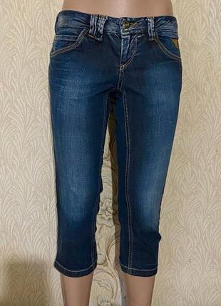 Женские  джинсовые бриджи (№92)2 фото