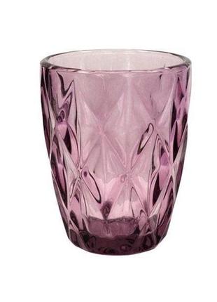 Склянка висока olens смарагд 34215-11-1-pink 250 мл рожевий2 фото