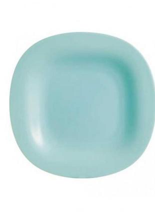 Тарілка обідня luminarc carine light turquoise p4127 27 см