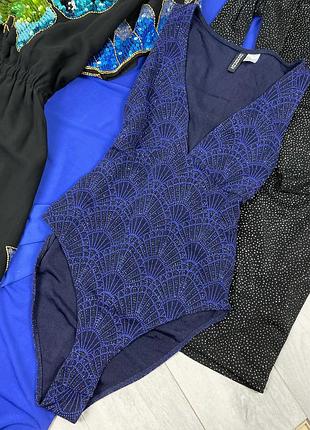 Боди в блестке h&amp;m