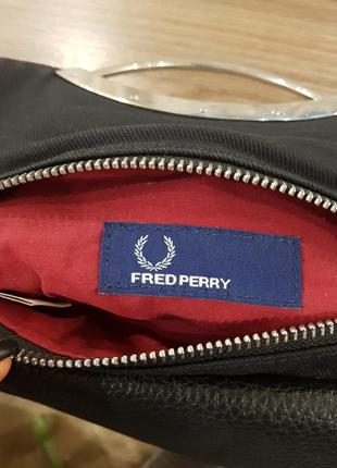Fred perry сумка клатч шкіряний оригінал9 фото