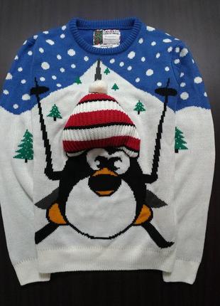 Яскравий оригінальний джемпер светр, кофта від peacocks2 фото