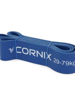 Еспандер-петля cornix power band 64 мм 29-79 кг (гума для фітнесу та спорту) xr-0135 poland