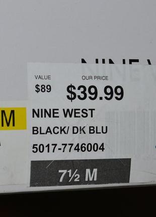 Шикарные замшевые босоножки nine west, размер 7,5 us. оригинал.10 фото