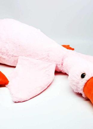 Мягкая игрушка копица гусь-обнимусь розовый 117 см 00276-99b