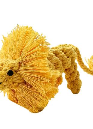 Игрушка taotaopets 032226 вязаные животные для кошек собак leo 14шт