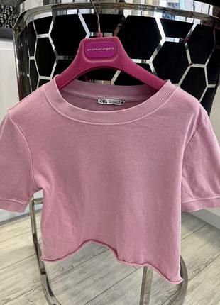 Розовая крутая футболка топ варка в стиле balenciaga3 фото