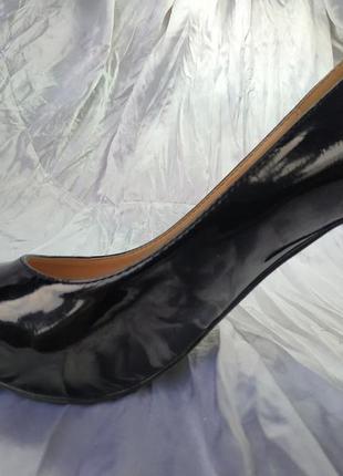 Туфли черные лаковые, bellissimo5 фото