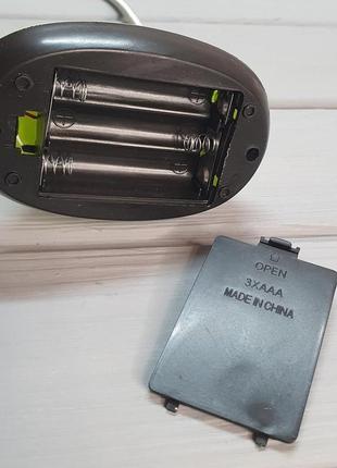 Яркая и економная настольная led лампа на батарейках мини светильник портативный беспроводной9 фото