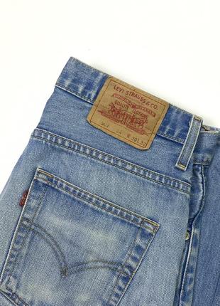 Голубые штаны джинсы левис levis 751 501 w30 l322 фото