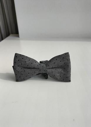 Фирменный галстук бабочка h&amp;m!1 фото