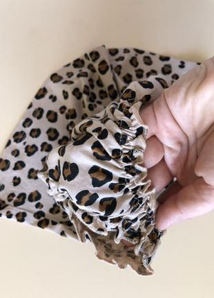 Платье сарафан туника майка hm леопардовое3 фото