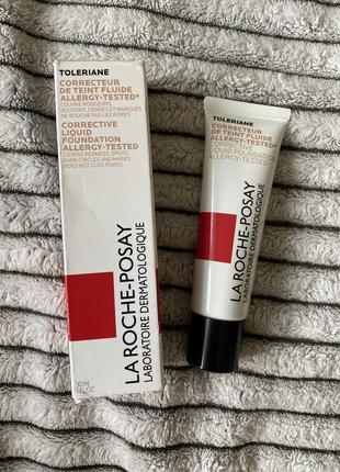 La roche-posay toleriane teint fluide тональний флюїд для чутливої шкіри spf 25 відтінок 13